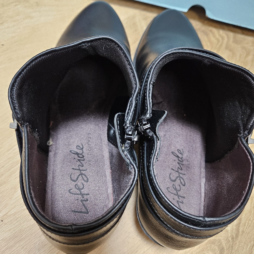 Black Ankle Boots - Picture 3 of 9